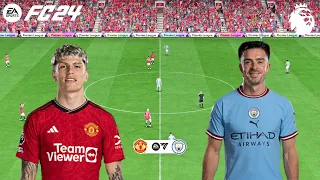 FC 24 | Manchester United vs Manchester City - Premier League 23/24 - PS5™ Full Gameplay