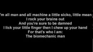 Lordi - Biomechanic Man | Lyrics on screen | HD