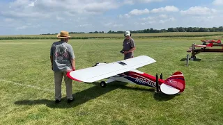 RC Plane - Carbon Cub FX-3 in-flight wing failure.