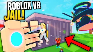 Roblox VR Hands - Putting Players Into JAIL (Funny Moments)