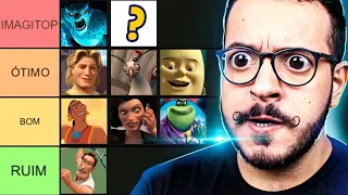 MELHORES E PIORES VILÕES DA DREAMWORKS! | TIERLIST  2