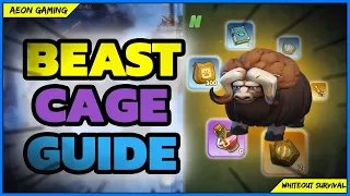 🐉 Tame Beasts Like a Pro! With Beast Cage Ultimate Guide and Overview on Whiteout Survival - |Tips|