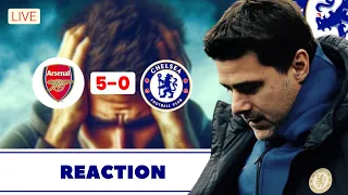 Chelsea's Utter Humiliation: Arsenal's 5-0 Thrashing Exposes Poch & His Boys
