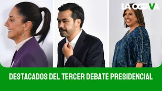 LO MÁS DESTACADO del ÚLTIMO DEBATE PRESIDENCIAL