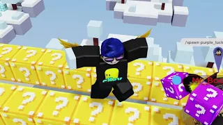 Lucky Block ONLY 1v1 (Roblox Bedwars)