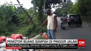 Pemotor Buang Sampah Di Pinggir Jalan |  REDAKSI PAGI (03/06/21)