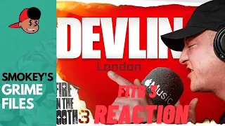 Devlin pt3 - Fire in the Booth 🇬🇧 #ukrap #ukrapreaction #grime