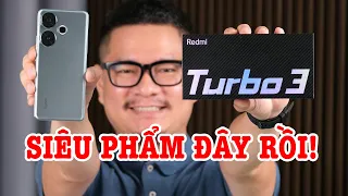 Mở hộp Xiaomi Redmi Turbo 3 : SIÊU PHẨM TẦM TRUNG QUÁ NHIỀU NÂNG CẤP!