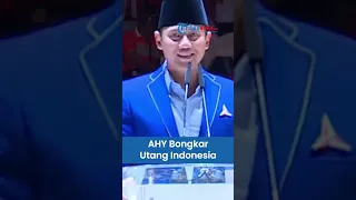 BONGKAR Utang Indonesia Capai Ribuan Triliun, AHY: Presiden Berikutnya akan Terbebani Utang Berat