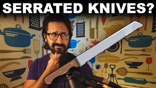 Why don't you use serrated knives? Are home-fermented foods safe? More money Qs? (PODCAST E24)