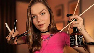 ASMR The Most Relaxing Scalp Check, Haircut, and Shaving RP, Natural Paced, Personal Attention