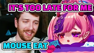 CDawgVA wants Ironmouse to Eat Cheerios but she..