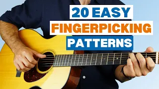 20 Easy Fingerpicking Patterns Anyone Can Play (TABs)