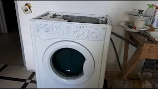Very unbalanced spin washer Indesit wisl 105
