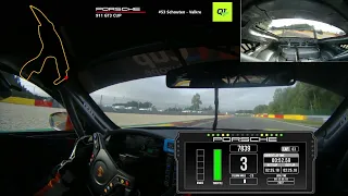 Porsche 992 GT3 Cup - Onboard Pole Lap at Spa