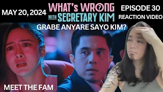 Episode 30 | What's Wrong with Secretary Kim? | Kim Chiu | Paulo Avelino | REACTION VIDEO