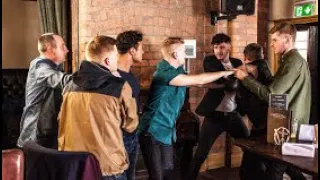 Coronation Street - Jason Grimshaw Gets Into A Fight In A Pub (23rd October 2015 Episode 1)