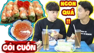 Phản ứng người Hàn khi được ăn Gỏi Cuốn ngon bá cháy !!!