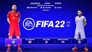 FIFA 22 PS5 FC BARCELONA - BAYERN MUNCHEN | MOD Ultimate Difficulty Career Mode HDR Next Gen