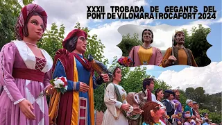 XXXII Trobada de gegants del Pont de Vilomara i Rocafort (1/6/2024)