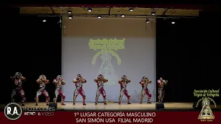 1º LUGAR MASCULINO - 13º Concurso de Danza Boliviana 2022 - SAN SIMÓN USA MADRID