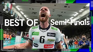 Incredible Semi-Finals Matches I Full Highlights I Trentino Itas I #CLVolleyM