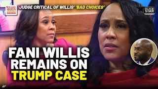 Fani Willis CAN STAY On Trump Case After MONTHS OF DRAMA, Distractions, 'Bad Choices' |Roland Martin