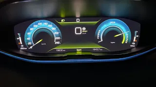 New Peugeot 3008 GT Hybrid with 300HP - crazy ACCELERATION (0-100 km/h)