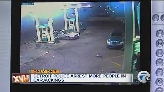 Detroit Police arrest more people in carjacking