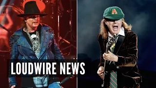 AC/DC Announce Axl Rose as New Singer; Angus Young Performs With GN'R