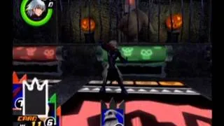 KH ReCOM R/R Riku Playthrough - Part 49, B4F: Halloween Town (8/8), Boss: Oogie Boogie