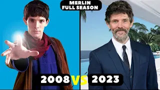 Merlin Cast ( 2008 vs 2023 ) : Then And Now [ 19 Years Later ] Colin Morgan | Bradley James