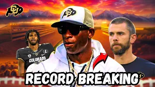 Deion Sanders BREAKS RECORD with this and WHY the BUFFS will make a run next year!