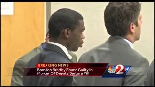 Jury finds Brandon Bradley guilty of first-degree murder