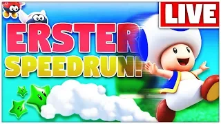Mein erster Speedrun! - Super Mario 3D World Livestream-Aufzeichnung