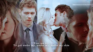 ● Klaus & Caroline || You can try to get under my skin