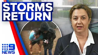 Severe storms increase flooding in south-east Queensland | 9 News Australia