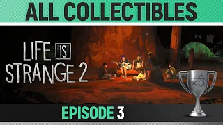 Life is Strange 2 - Episode 3 - All Collectible & Drawing Locations 🏆