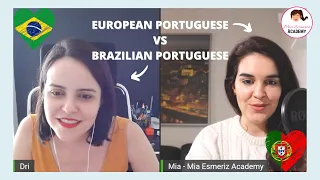 European Portuguese vs Brazilian Portuguese | Two Native Speakers Speaking Portuguese