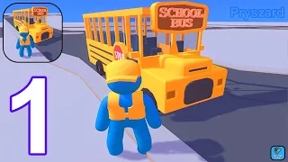 School Driver - Gameplay Walkthrough Part 1 School Max Level (iOS,Android)