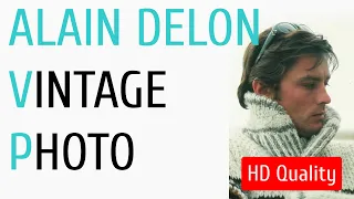 Alain Delon rare vintage photo HD