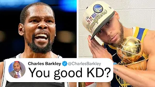 Kevin Durant Is Getting ROASTED On Twitter After Warriors Win..
