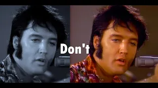 ELVIS PRESLEY - Don't ( Rehearsal 1970 | ReSync With The Royal Philharmonic Orchestra ) New Edit 4K