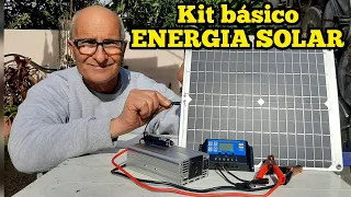 Testing 40W SOLAR PANEL with 220V INVERTER