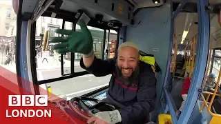Is this London's friendliest bus driver? - BBC London