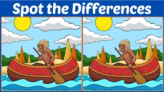 【Spot the difference】🔥10mins difficult puzzle improve your brain!!【Find the differences】