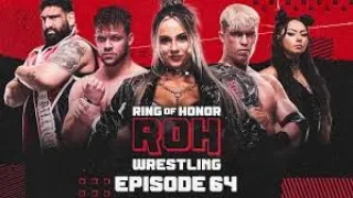 WWE 2K24 ROH 5-16-2024 Skye Blue Vs Rachael Ellering