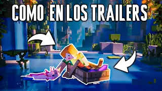 Haz que tu Minecraft se vea como en los Trailers