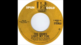 The Doors light My Fire 45 rpm Vinyl