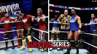 WWE Survivor Series 2021: Team Raw vs Team Smackdown | Prediction Highlights - WWE 2K20